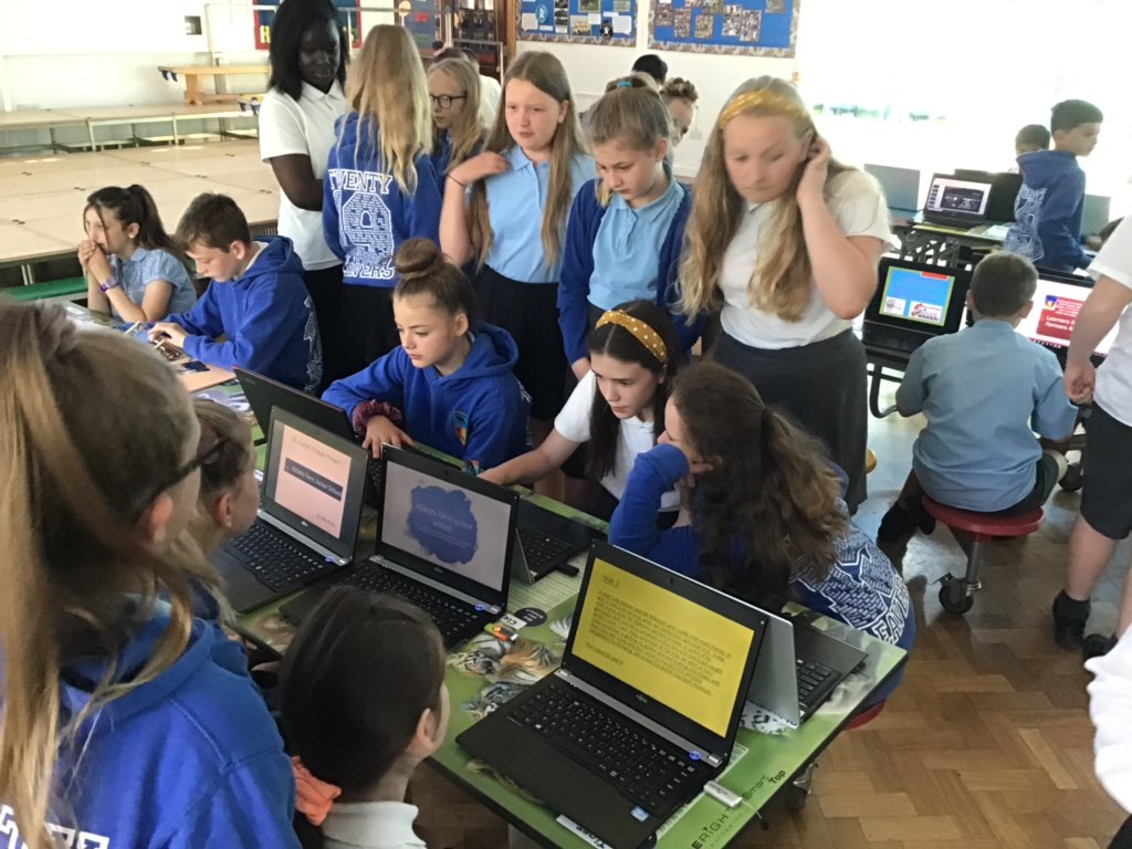 abbotsfarm's tweet image. Year 6 have had a lovely morning sharing their memories projects with each other and all of the staff #learnersforlife #farmersforever #movingon