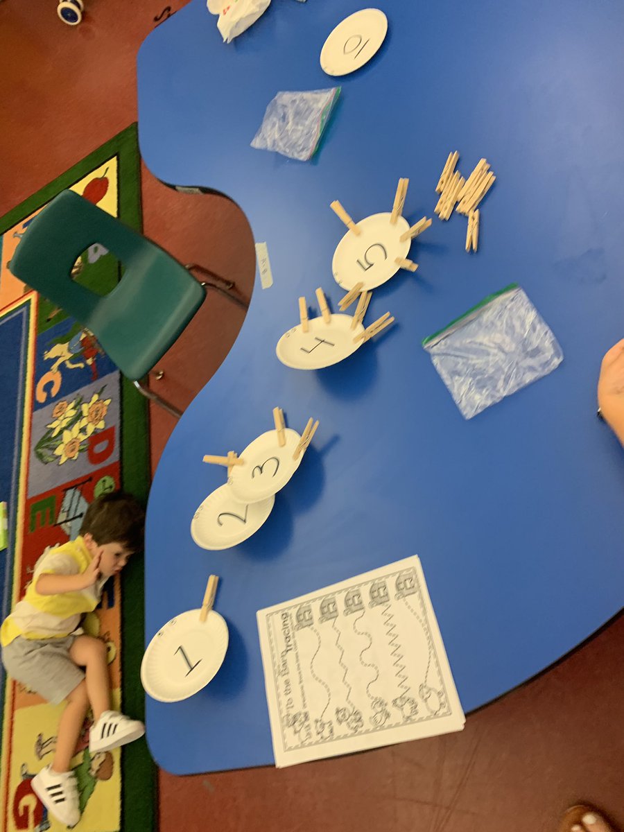 used2bMsMurphy's tweet photo. Summer Preschool ESY is in full swing! So proud of our little learners getting into the routine! #cornpainting #spidermath #finemotor #sensory https://t.co/Tv0Rvj8Fpd