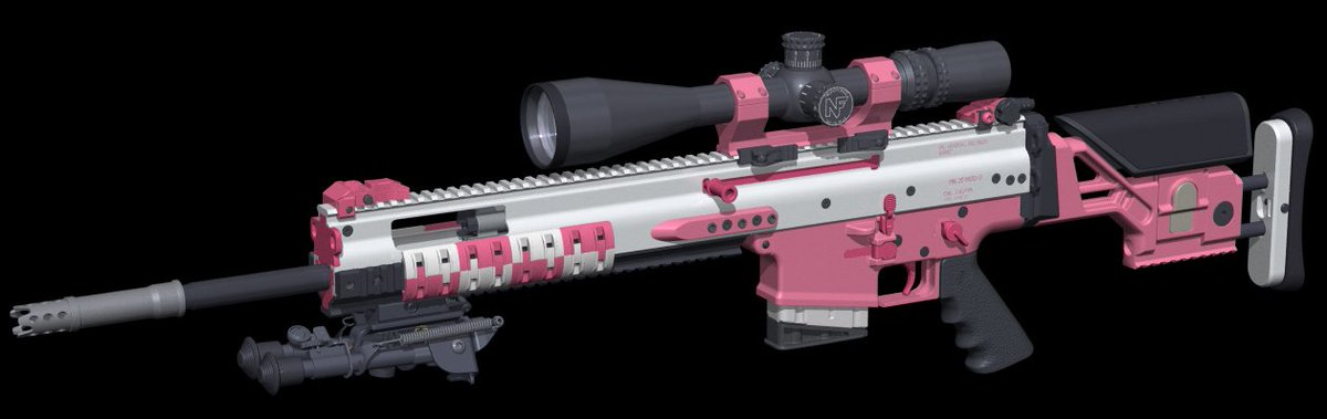 Pink Guns 3DCG😊😎 
