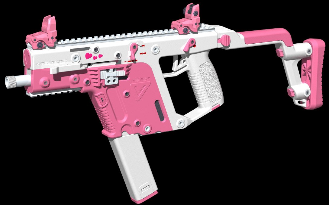 Pink Guns 3DCG😊😎 