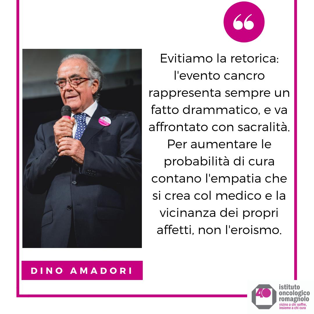 Il prof. Amadori è intervenuto sul nostro canale #Whatsapp sul tema del giorno, relativo alle reazioni #social alla conferenza stampa di Sinisa #Mihajlovic e del suo annuncio di soffrire di #leucemia. Vuoi ascoltare il suo messaggio vocale? Clicca qui: bit.ly/VocaleAmadori02