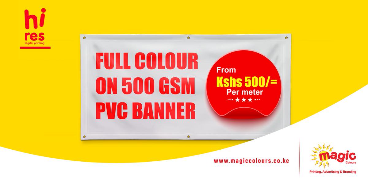 magiccoloursltd's tweet photo. Have something to say? Say it BIG! 
Our full colour PVC Banners come in any shape, size, colour or design that you can think of. Get the perfect branded PVC item at a competitive price, only at Magic Colours. https://t.co/KXqwqbilWy