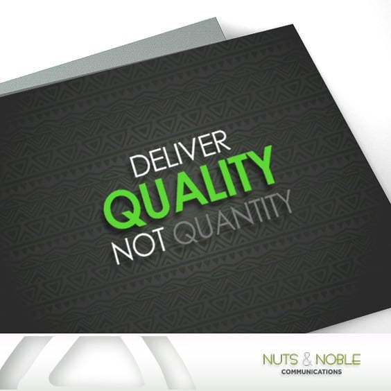 nutsandnobleng's tweet photo. Sometimes less is more. One high-value content will attract more attention than a bunch of uninspiring content.
#NutsandNoble #WeAreNuts #WeAreNoble #WeAreNutsAboutYou #Business #Value #Quality #Quantity #Content #ContentMarketing #Marketing #Advertising #Lagos https://t.co/78ygwalNRo