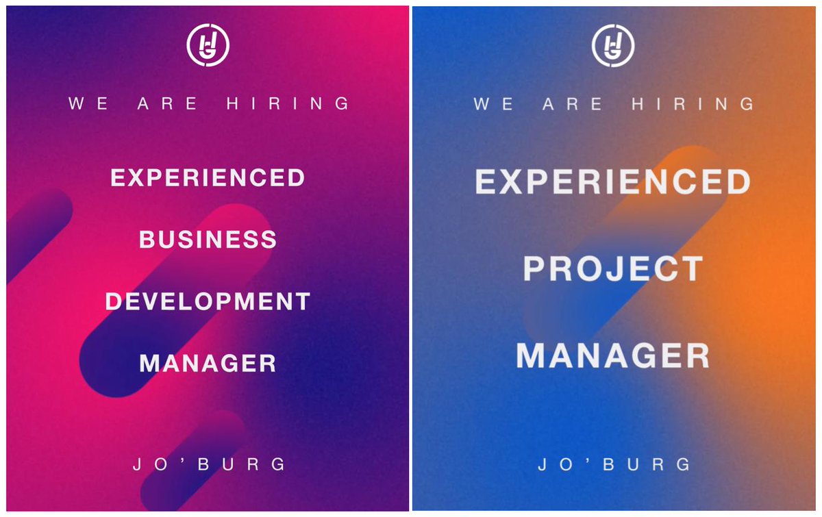 instantgrass's tweet image. Hi everyone :)

If you havn't yet heard, we've got 2 exciting jobs open in our Jozi office. Applications rolling in...

Project Manager: instantgrass.typeform.com/to/e1WOMG

Business Development Manager: instantgrass.typeform.com/to/qlqziL