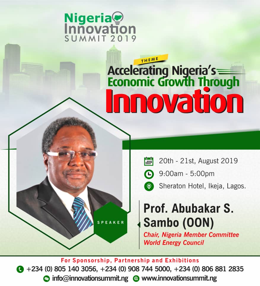 Nigeria Innovation Summit 2021 (Virtual Edition) to Discuss Charting a
