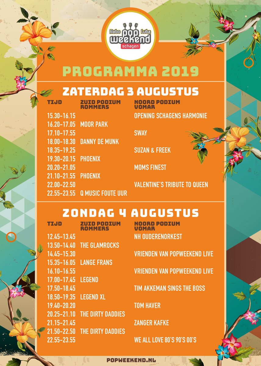 UitInSchagen's tweet photo. Wij tellen af! 

#popweekend #popweekendschagen #popweekend2019 #rabolubapopweekend #festival #gratis https://t.co/ku0mSToqBW