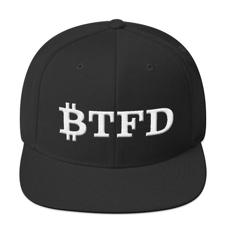 _stackingsats's tweet image. #Bitcoin under $10K... It&apos;s time to wear the only snapback that tells everyone what they need to do asap! $BTC #BTFD 

stackingsats.shop/products/btfd-…

#stackingsats #crypto #cryptocurrency #crypto #cryptomerch