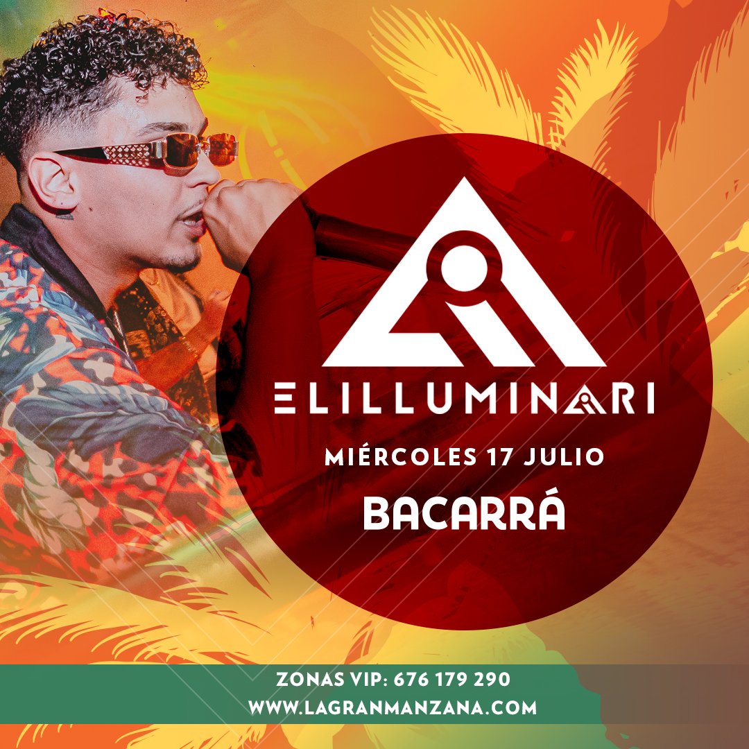 ¡E - LI - LLU - MI - NA - RI! 😈
#HOY es miércoles y tenemos muchas ganas de que vuelva el gran Elilluminari. ¡No podemos esperar más para volver a escucharlo cantar! 

#Bacarra #Playa #Gandia #Valencia #HastaElAmanecer #LaGranManzana