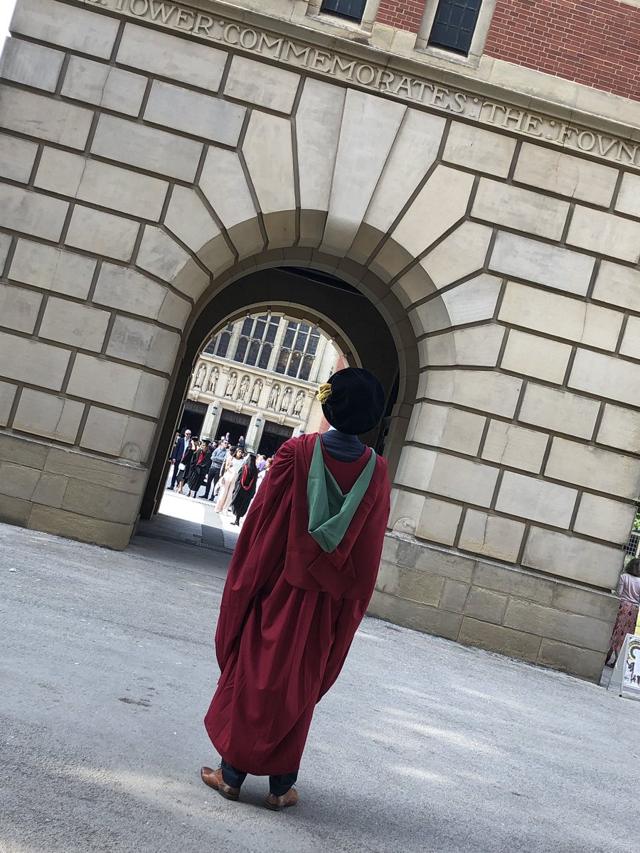 So proud! Today <a href="/FritsOsch/">Frits van Osch</a> receives his <a href="/unibirmingham/">Uni of Birmingham</a> degree for his joint #phd with <a href="/MaastrichtU/">Maastricht University</a> :) Different type of suit from the <a href="/MaastrichtU/">Maastricht University</a> ceremony, same excitement for #graduating! #UoBgraduation #research #epidemiology