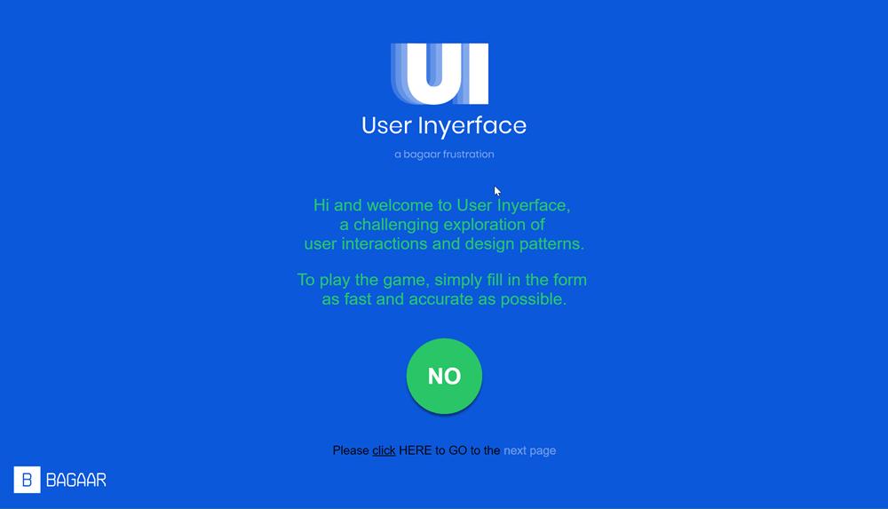 michelgross's tweet photo. User Inyerface bringt die Erkenntnis zurück, dass gutes Design nicht selbstverständlich ist. Die Agentur nutzt das Spiel, um Aufmerksamkeit für sich und das Thema #UX insgesamt zu generieren. #UserExperience  #UserInterfaceDesign https://t.co/GybhOdFYE2 cc/ @SimonaBaira via @t3n https://t.co/SUIftrDLXC