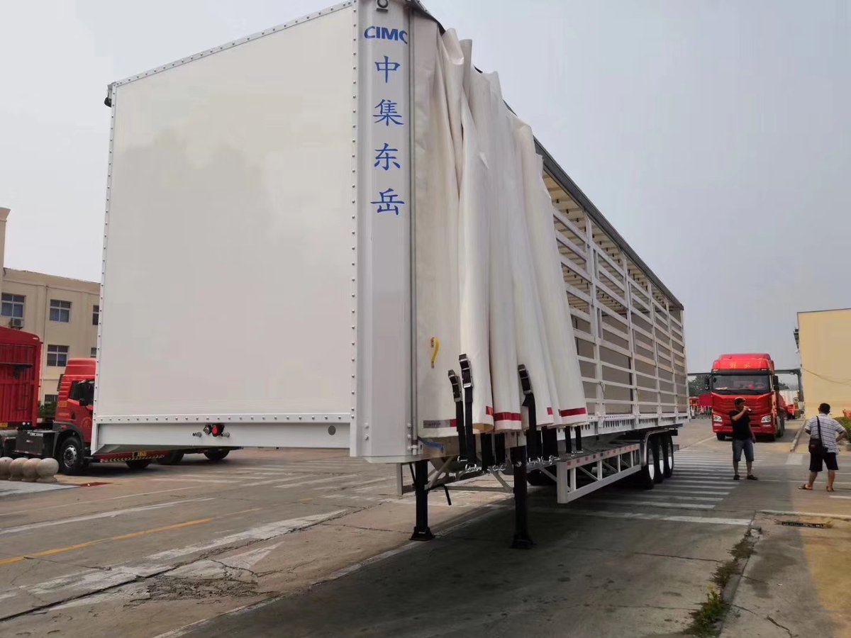 Fiona_Trailers's tweet photo. #CIMC #Dongyue #curtainsidetraile
Super light tare weight 3.5ton 
Welcome to inquire 
Email: Fiona.shen@cimcchina.com
Whatsapp/wechat 0086 18615610368
#vantrailer #boxtrailer #trailermanufacturer #trailerfactory https://t.co/vFTRGkmz64