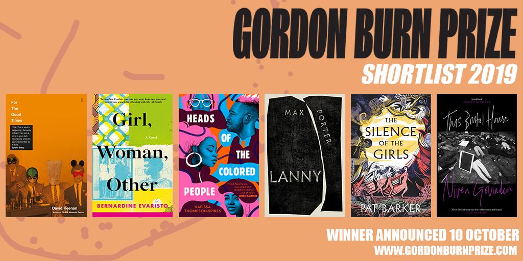 We are excited to announce the 2019 shortlist for the #GordonBurnPrize! 🎉 Find out more here newwritingnorth.com/news/shortlist…