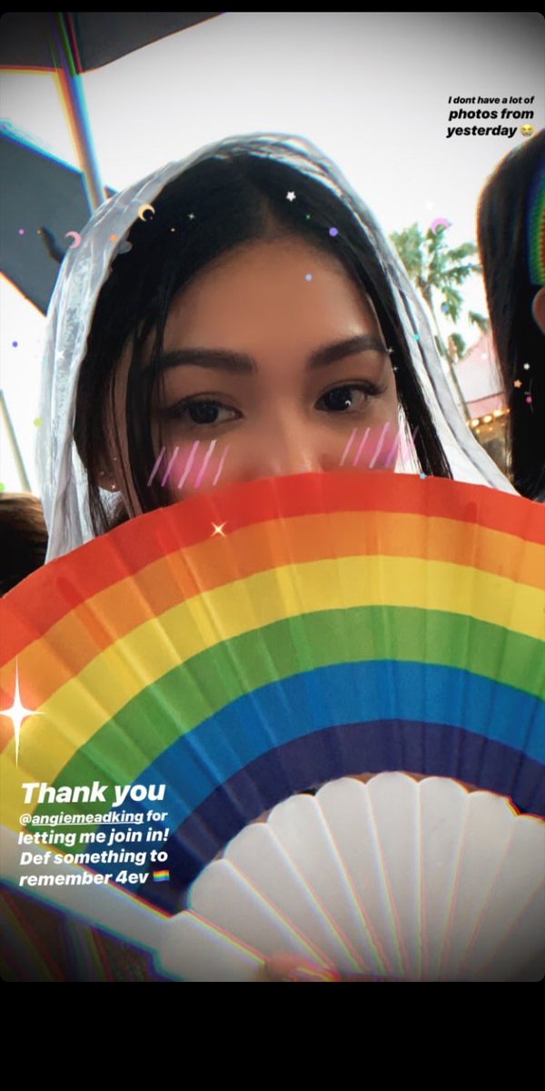 The internet went wild too when they knew that President Nadine Lustre went to the Pride March in support of the LGBT community and low key donated for the cause as well.   #21ArawBagoUmINDAK