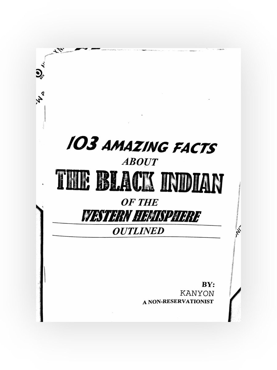 ThreeHawks5's tweet photo. You wonder why you’ve always heard “you got Indian in your family”

So called African Americans, blacks and negros are the Indians!
#Blacktwitter #resethistory #thedrop #staywoke https://t.co/wL8ECTZ5g0