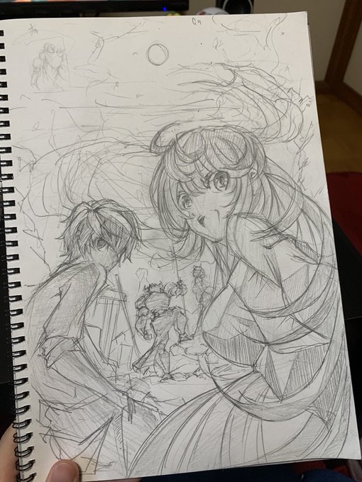授業中に描いた落書き

時間できたらこのラフをカラーまでやりたいな。

綺麗な色になりそう。 