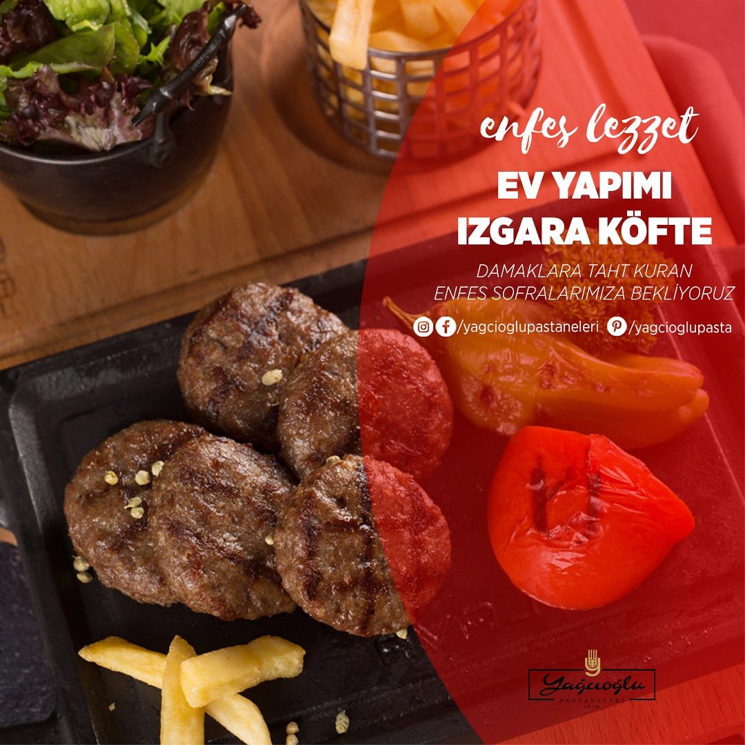 🔥Damaklara taht kuran ev yapımı ızgara köftemize bekliyoruz. 🍴😍✨ #YağcıoğluPastaneleri #köfte #lezzet #istanbul

instagram.com/yagcioglupasta…