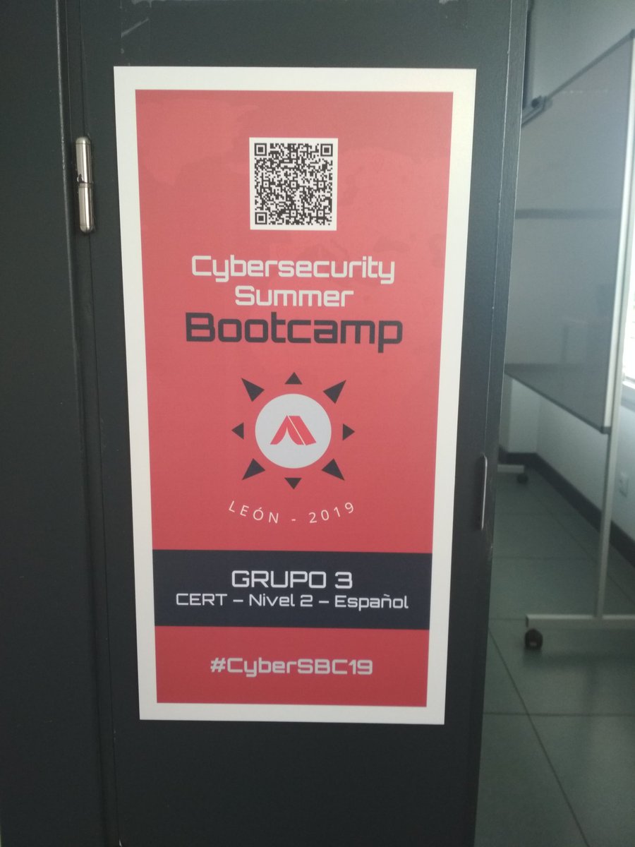 miguel_angelft's tweet image. Primer dia de formació al CyberSecurity Summer BootCamp organitzat per @INCIBE a @unileon @CSUC_CSIRT @CSUC_info #CyberSBC19
