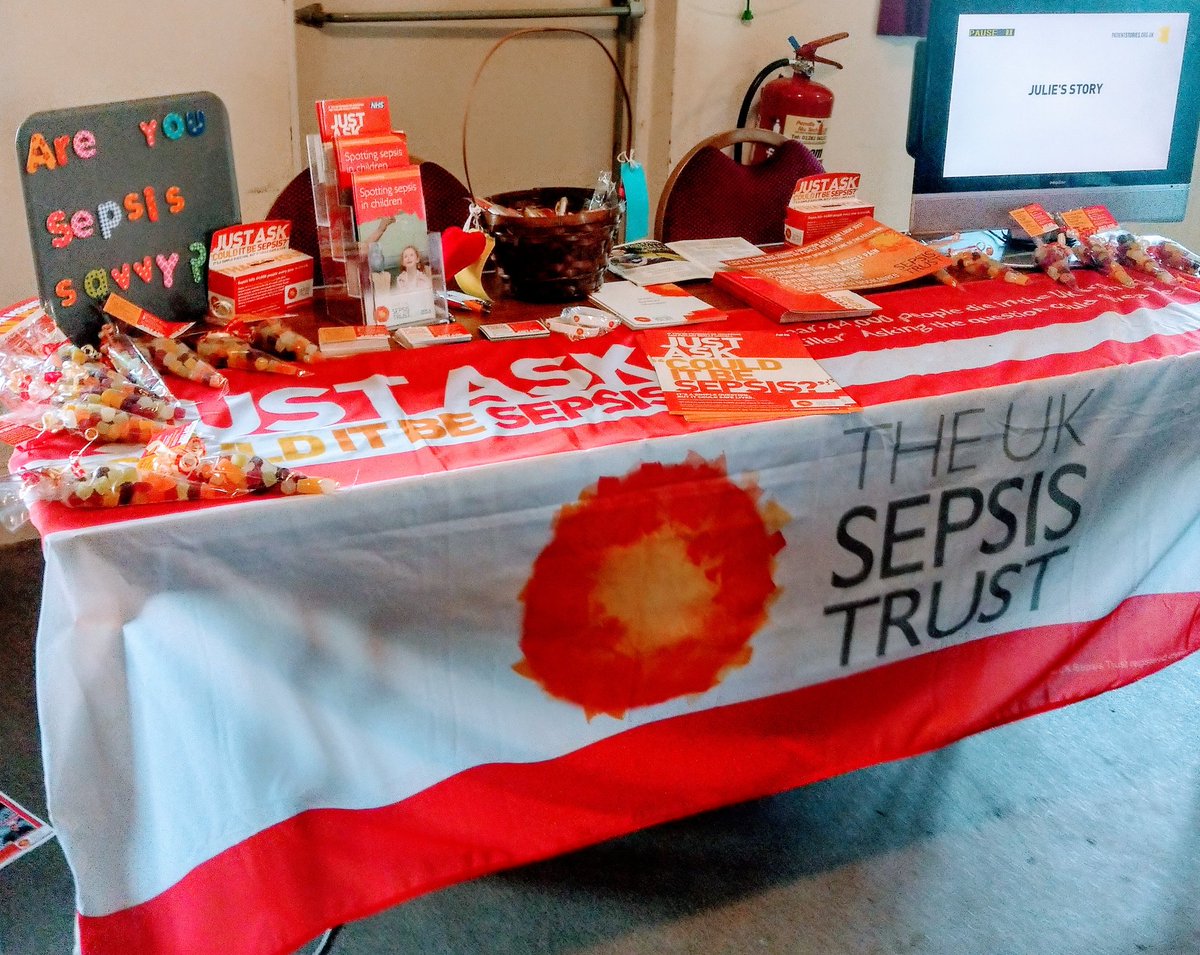 Warm welcome @BoltonAbbey WI last night. Great #sepsis conversations. Remember if you or a loved one feel REALLY unwell just ask "Could it be sepsis?" Increased awareness &amp; prompt treatment will save lives &amp; improve outcomes 4
 those who do survive. <a href="/UKSepsisTrust/">The UK Sepsis Trust</a> <a href="/angiewalshie/">Angie Walsh</a>