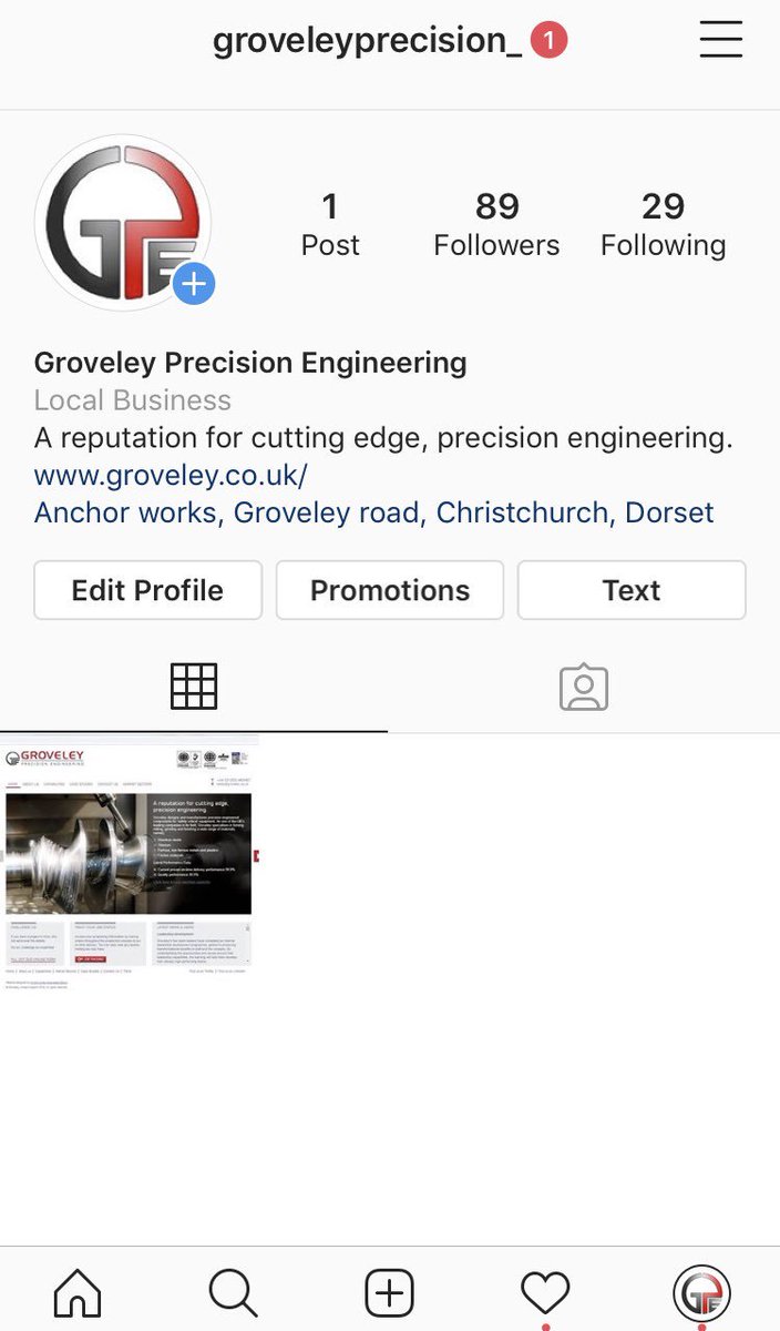 GroveleyPrecEng's tweet photo. Our Facebook and Instagram profiles are now live! Give them a follow/like to stay up to date with everything happening at Groveley🛠 https://t.co/660CXVolWl