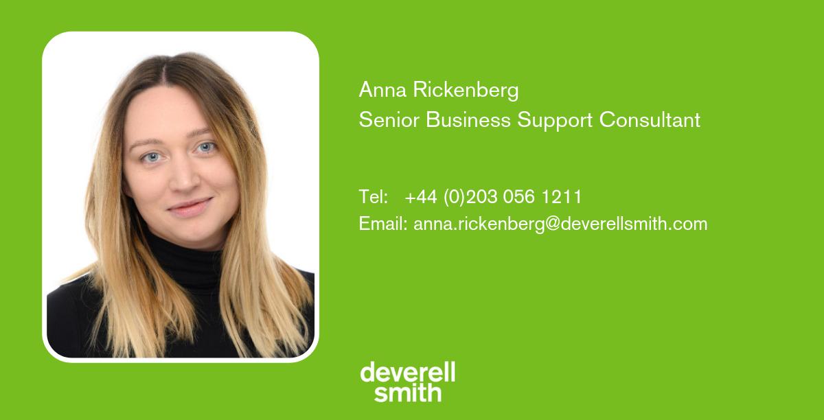 deverellsmith (@deverell_smith) on Twitter photo This week’s Desk Hop introduces Anna Rickenberg, Senior Business Support Consultant. Anna places candidates across a broad spectrum of property companies, including estate agencies and property management firms. Anna can be contacted on anna.rickenberg@deverellsmith.com This week’s Desk Hop introduces Anna Rickenberg, Senior Business Support Consultant. Anna places candidates across a broad spectrum of property companies, including estate agencies and property management firms. Anna can be contacted on anna.rickenberg@deverellsmith.com