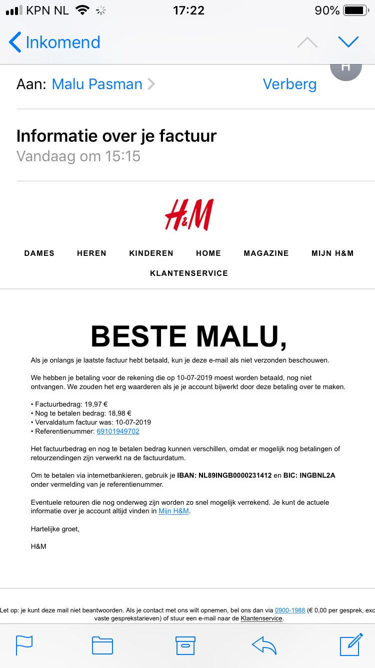 Verbazing Maak leven pak H&M Customer Service on Twitter: "@malupasman Hi Malu, zou je ons een  privébericht kunnen sturen? Dan zullen we jou inhoudelijke informatie  sturen over deze bestelling." / Twitter