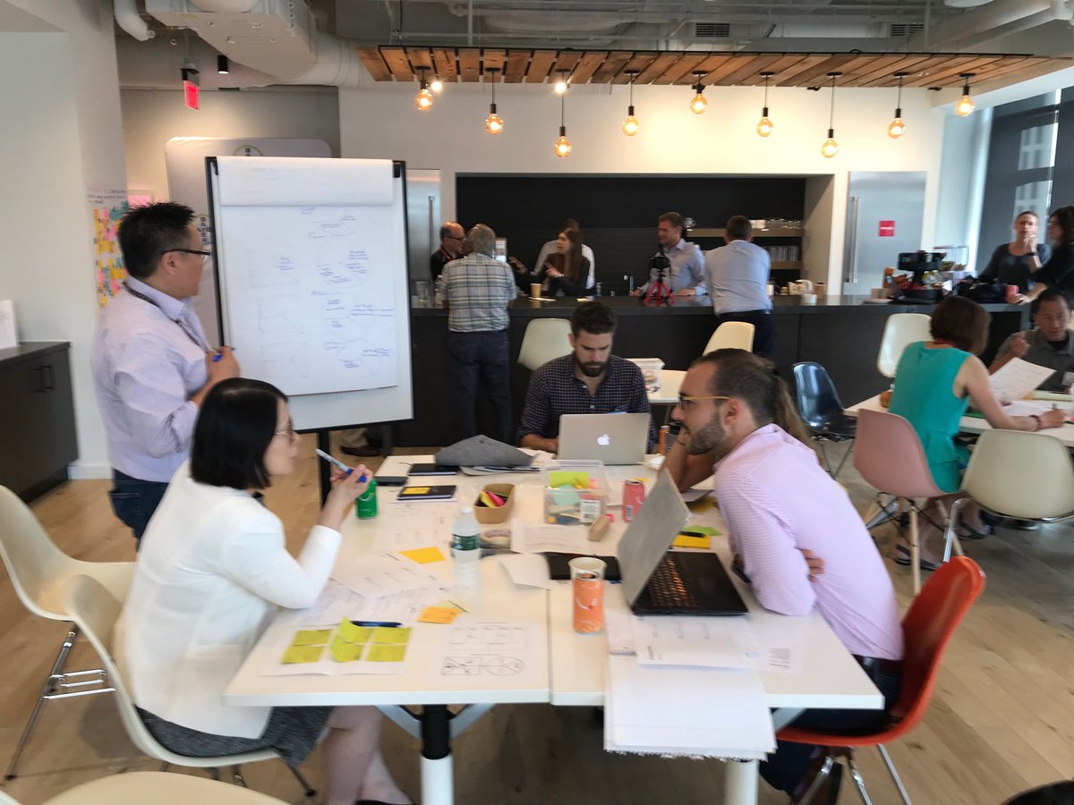 AlkrizNorth's tweet photo. The #HackingWeeds teams are busy with prototyping on Day 2 of our #CoCreationSprint here at #LifeHubBoston. #BayerInnovation  ⁦@Bayer4Crops⁩ ⁦@BayerAmenityUK⁩ ⁦@BayerUS⁩ https://t.co/DjHpgz1akG