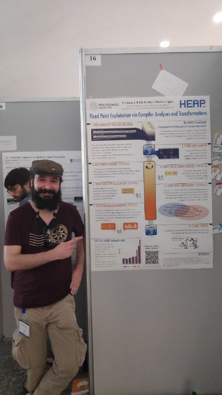 heap_lab's tweet image. @heap_lab delagation at the poster session during #ACACES19 -- Learning a lot, discussing research...having fun! @hipeac #research #PhD #phdlife #engineer