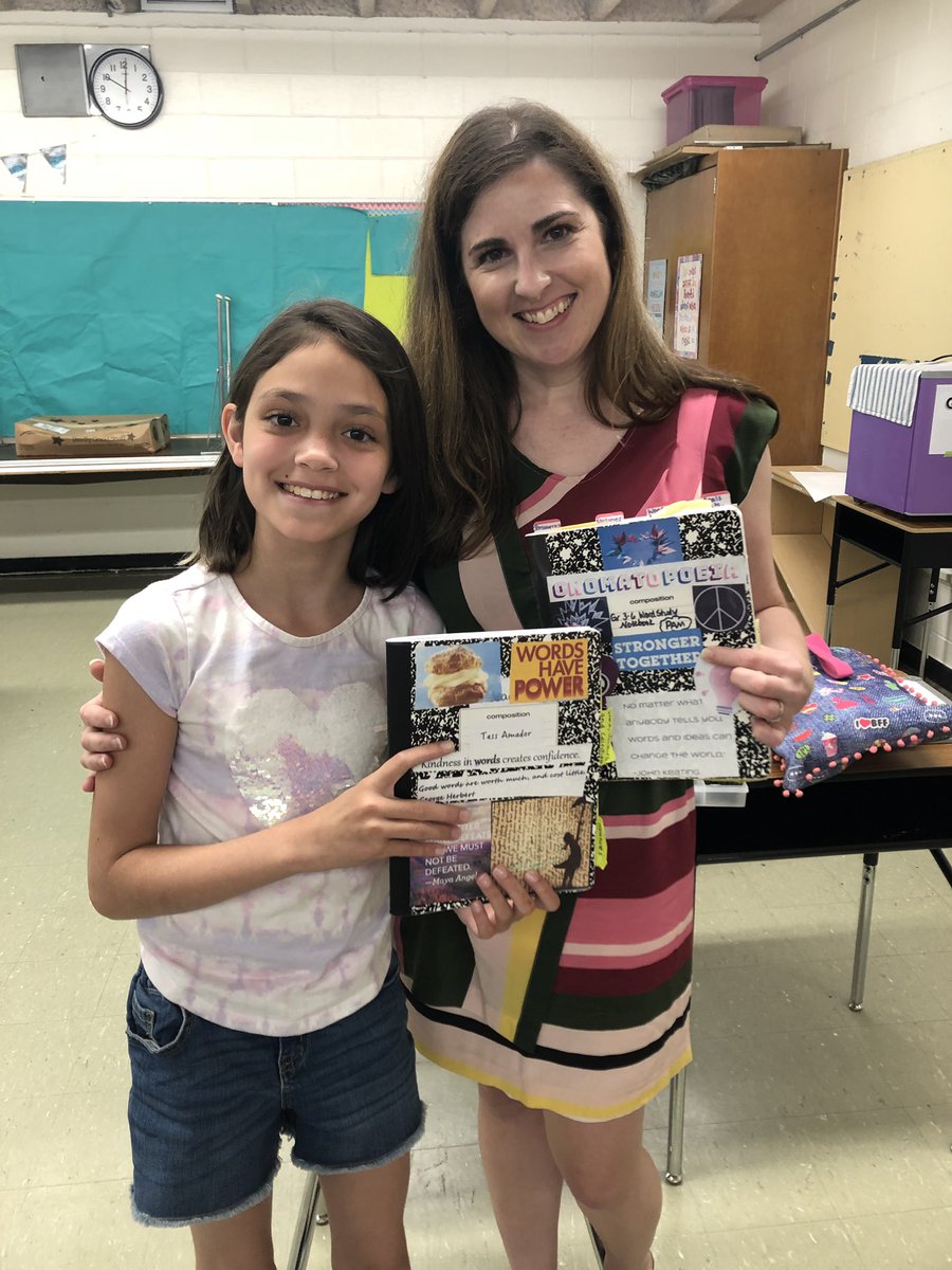 SarahFiedeldey's tweet image. So this finally happened today...the amazing @PamKou and my Tess shared their word learning notebooks!! #PARSUM19