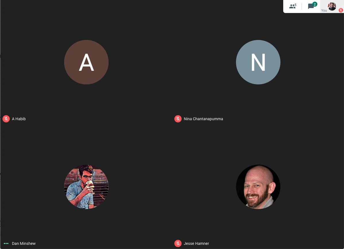 TechMillDenton's tweet image. When you do all the techie things, sometimes you have board meetings on Google Hangout. #dentoning #nonprofit