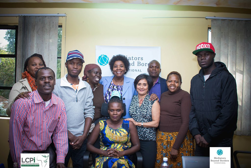 LCPI_Kenya's tweet photo. Peace Builders &amp; Mediators Journeying Together.
Mediators Beyond Borders International.
@OuchoMillie @prabha_sankar @mediatorsbb @erastusangienda 
#MBBI. #WPS1325. #LCPI
#FromTheBoardRoom2TheBush. https://t.co/35BD7D6Hws