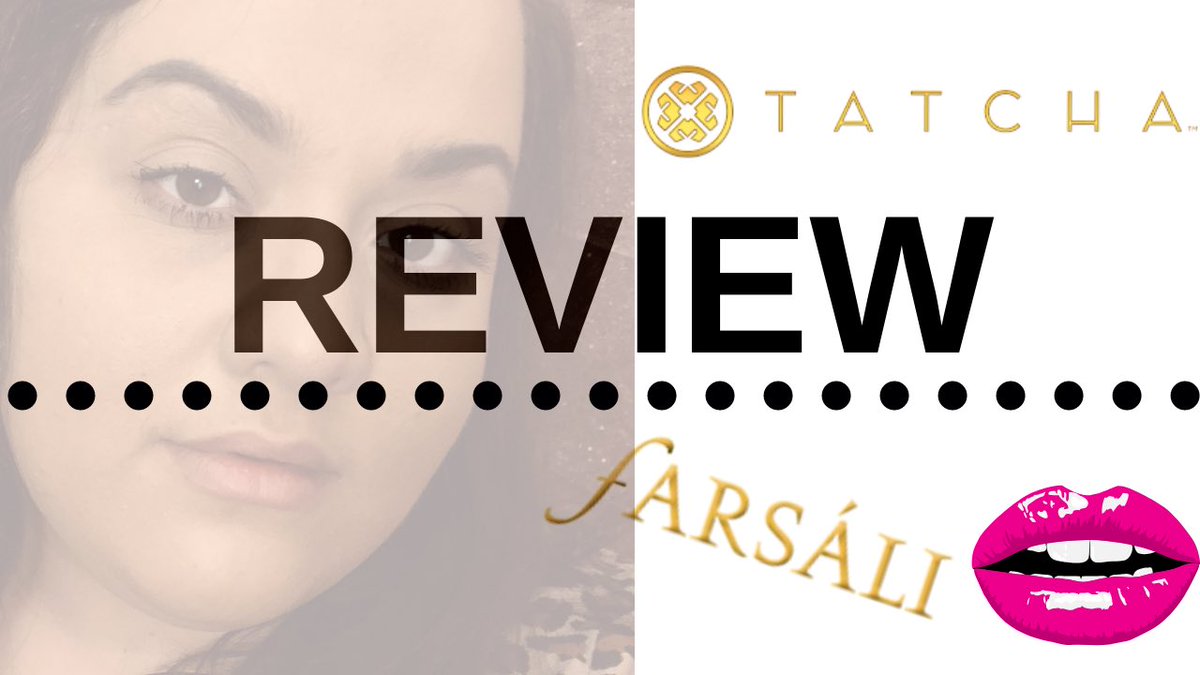 samcomparone's tweet image. Check out my review of @tatcha_v &amp;amp; @farsalicare ✨ YouTube.com/mssinger414 #SAMSPACE