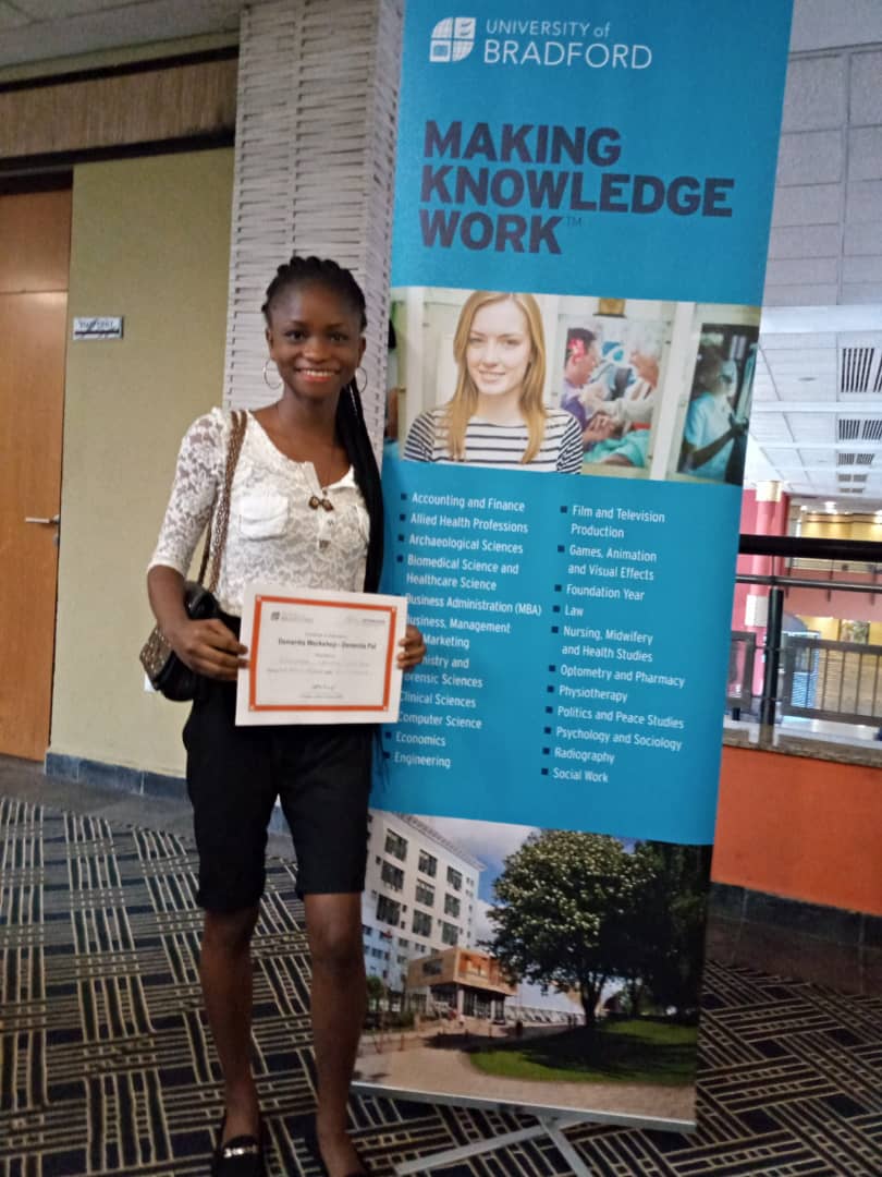 A dementia patient is not giving you a hard time. A dementia patient is HAVING a hard time.

Thank you, Dr. Archibong for this opportunity. Yesterday was awesome.