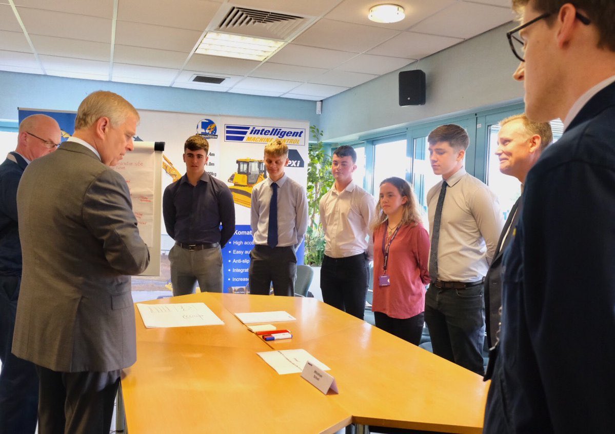 SunSoftCity's tweet image. Great day yesterday as students from @WhickhamSchool @heworthgrange &amp;amp; @CardinalHumeCS met with HRH The Duke of York yesterday as part of @GMBCouncil #WorkInspirationGateshead w/@gatesheadcoll