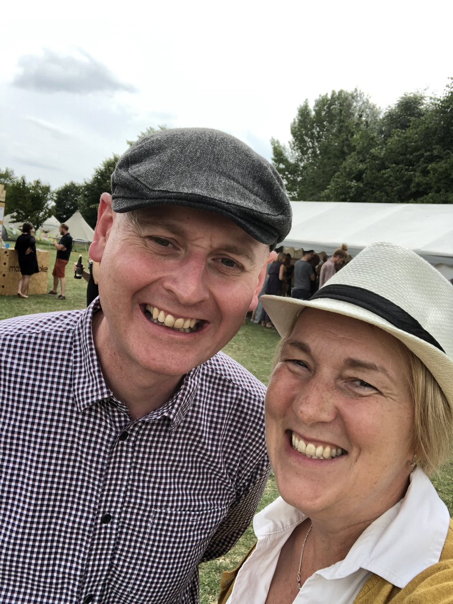 NicolaHuckerby's tweet image. Bumped into @MatthewBrownLab at the @StirToAction Festival in Frome. 

Definitely a #GoodHatDay!
#Proud2bCOOP