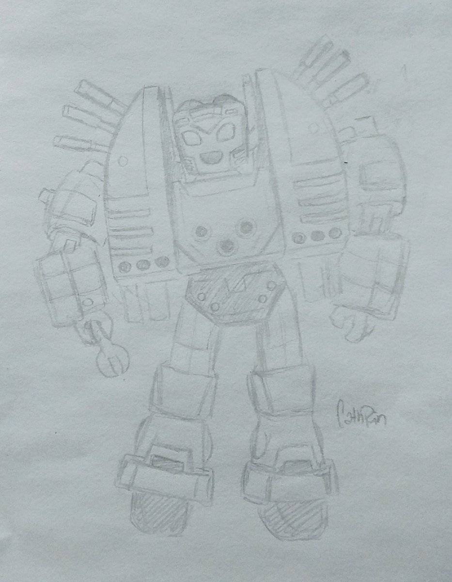 Rough Sketch | The overly cute Nickel #transformers #fanart