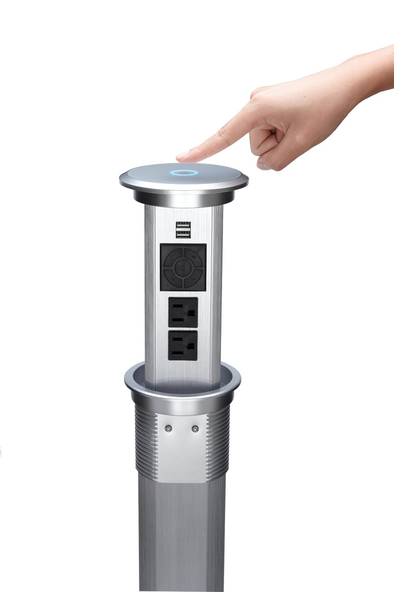 KungfukingOS's tweet image. Intelligent pop up power station, designed with Touch Screen/ Hidden design/ Wireless Charging/ Bluetooth Speaker.#popupoutlet #popupsocket
#wirelesschargerstand #surgeprotector #powerstrip 
 #touchscreen #bluetoothspeaker #officedesign
#kitchendesign #noveltygift #giftidea2019