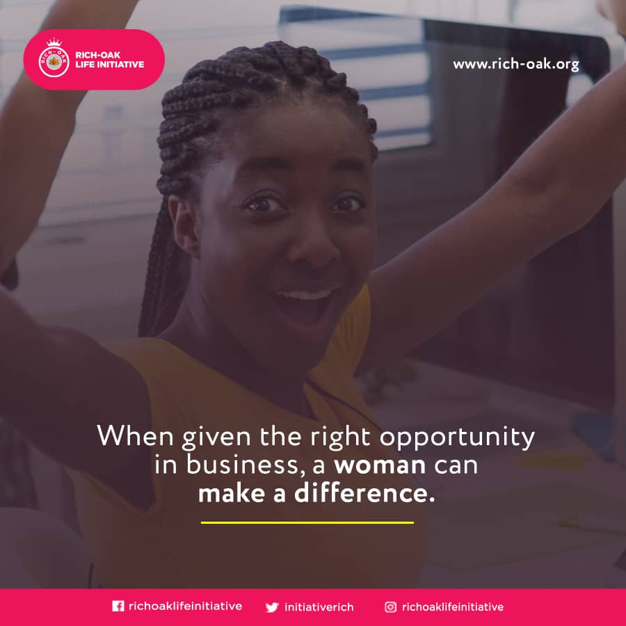 InitiativeRich's tweet photo. When given the right financial opportunity in business, a woman can make a difference.
We celebrate every woman working to make a difference in their family, society and Nation.

#WomanCrushWednesday https://t.co/IJhbRPw6p3