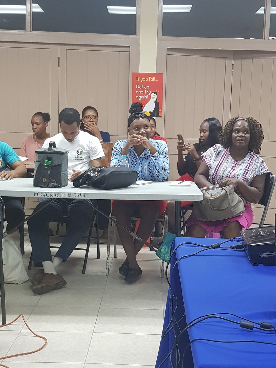 TanishaMill2012's tweet photo. Happening now: First Aid Training of @ECCJA staff #12StandardsMatter #Standard8Safety #Standard1 @tkmsingh @karlenedesland1 @UNICEFJamaica @terrelonge2016 @NicoleM84363644 @NORDA1 https://t.co/CcmgMEqRvT