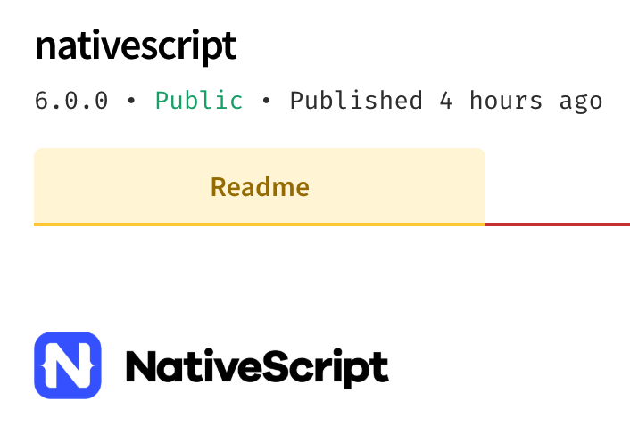 sebawita's tweet image. #NativeScript 6.0 is out 😎
This makes me happy 🥰
Very happy 🤩
Very very happy 🤪