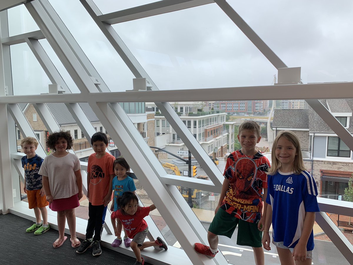 staclutz's tweet photo. Thank you, @columbuslibrary for hosting our story hour this week! We loved the tour of the new library and learning about the special details that were put into the new design. https://t.co/5ubYMuef6w