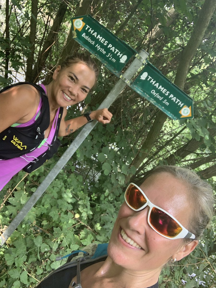 Raworthontherun's tweet image. From the source to the sea - Thames Path part 3. 15 miles from Newbridge to Oxford. 55 miles run so far, 175 more to the sea