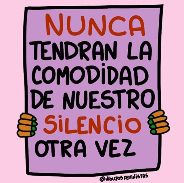توییتر \ Fondo Semillas در توییتر: «#BuenosYFeministasDías Nuestra voz ya  no sé calla. #FelizMiércoles Vía: Dibujos Feministas  /MuzRxuf0Qn»