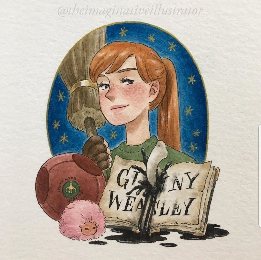 Melody Howe Harry Potter рисунки