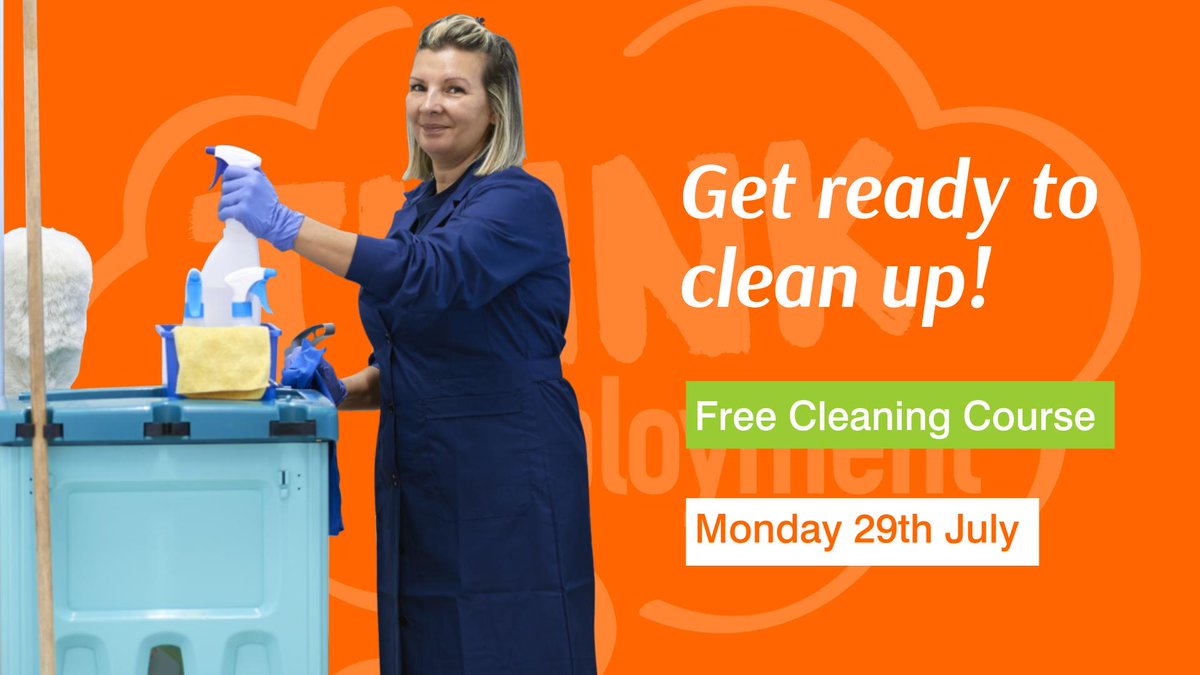 Boost your CV with our Level 2 Cleaning course!

It's FREE for people who are seeking employment, working part-time or on zero hour contracts! 

Direct message us or call 01472 898065 to sign up.  

#VirtualJobFair #Grimsby