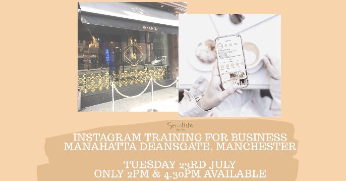 #Manchester #instagram #training for business has 2 spaces left next week....
The results from these are amazing &amp; we teach you how to increase #sales and #engagement 👌
socialistamedia.co.uk/product/instag…
#manchestertweets #manchesterbusiness