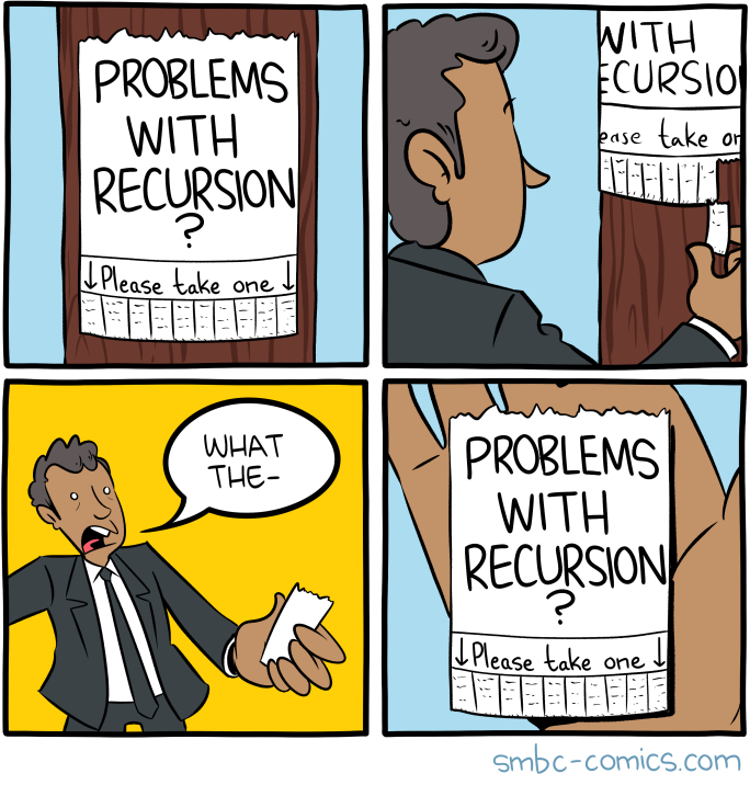 This is how #recursion feels like.
