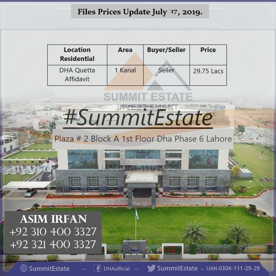 SummitEstatePK's tweet photo. SummitEstate
DHA Lahore.
Asim Irfan
+923104003327
+923214003327
#SummitEstate #propertymanagement 
#BePakistaniPayTaxes
#خیرات_چورخاندان
#StopBribingJudiciary
#StandWithIm https://t.co/KssfCbVyXl