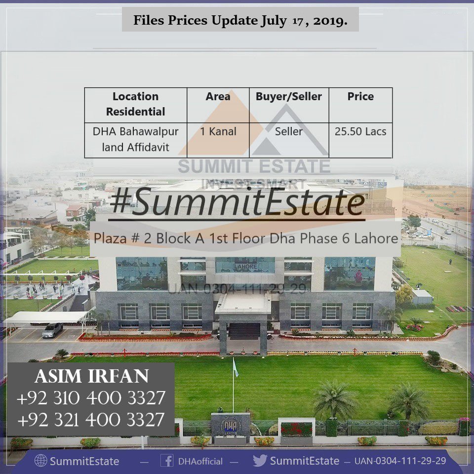 SummitEstatePK's tweet photo. SummitEstate
DHA Lahore.
Asim Irfan
+923104003327
+923214003327
#SummitEstate #propertymanagement 
#BePakistaniPayTaxes
#خیرات_چورخاندان
#StopBribingJudiciary
#StandWithIm https://t.co/KssfCbVyXl