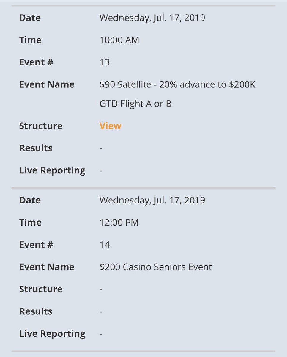 msptpoker's tweet photo. #MSPTweek at @paysbigpoker
Potawatomi Casino
Milwaukee, MI

WEDNESDAY
10:00 AM $90 Satellite

12:00 PM $200 Seniors Event (50+)

4:00 PM $230 SuperStack Event

8:00 PM $90 Satellite

Full schedule: https://t.co/7PnFXAZY6Z

#canyoufeelit https://t.co/iPfjGKZBTq