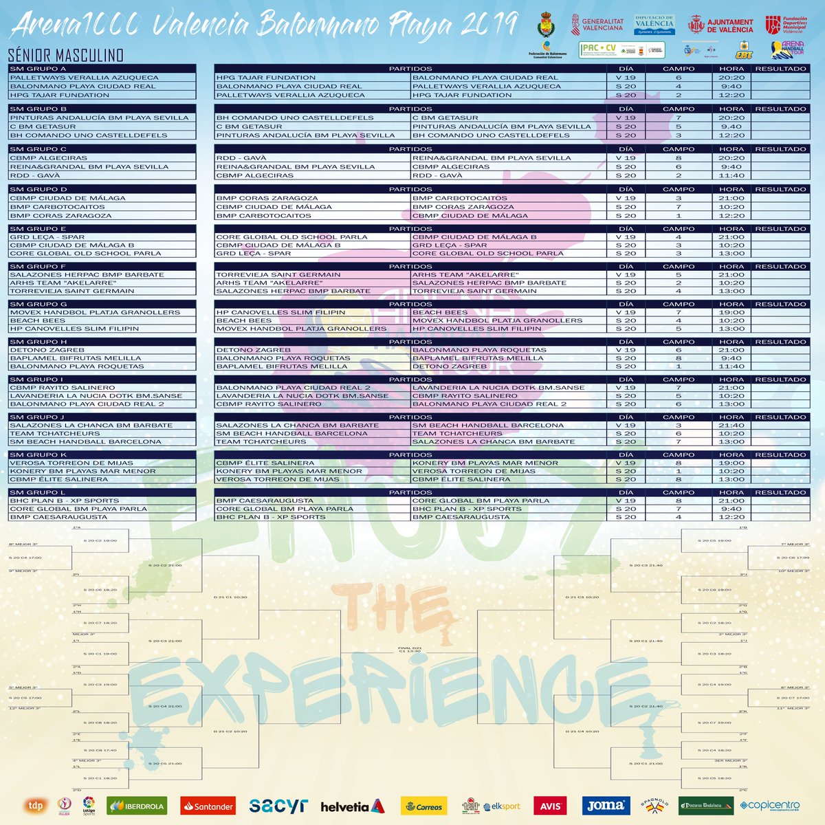 📆 #Arena1000 | Calendario del Arena 1000 de Valencia de #BalonmanoPlaya

➡️ Senior Masculino

#⃣ #EnjoyTheExperience